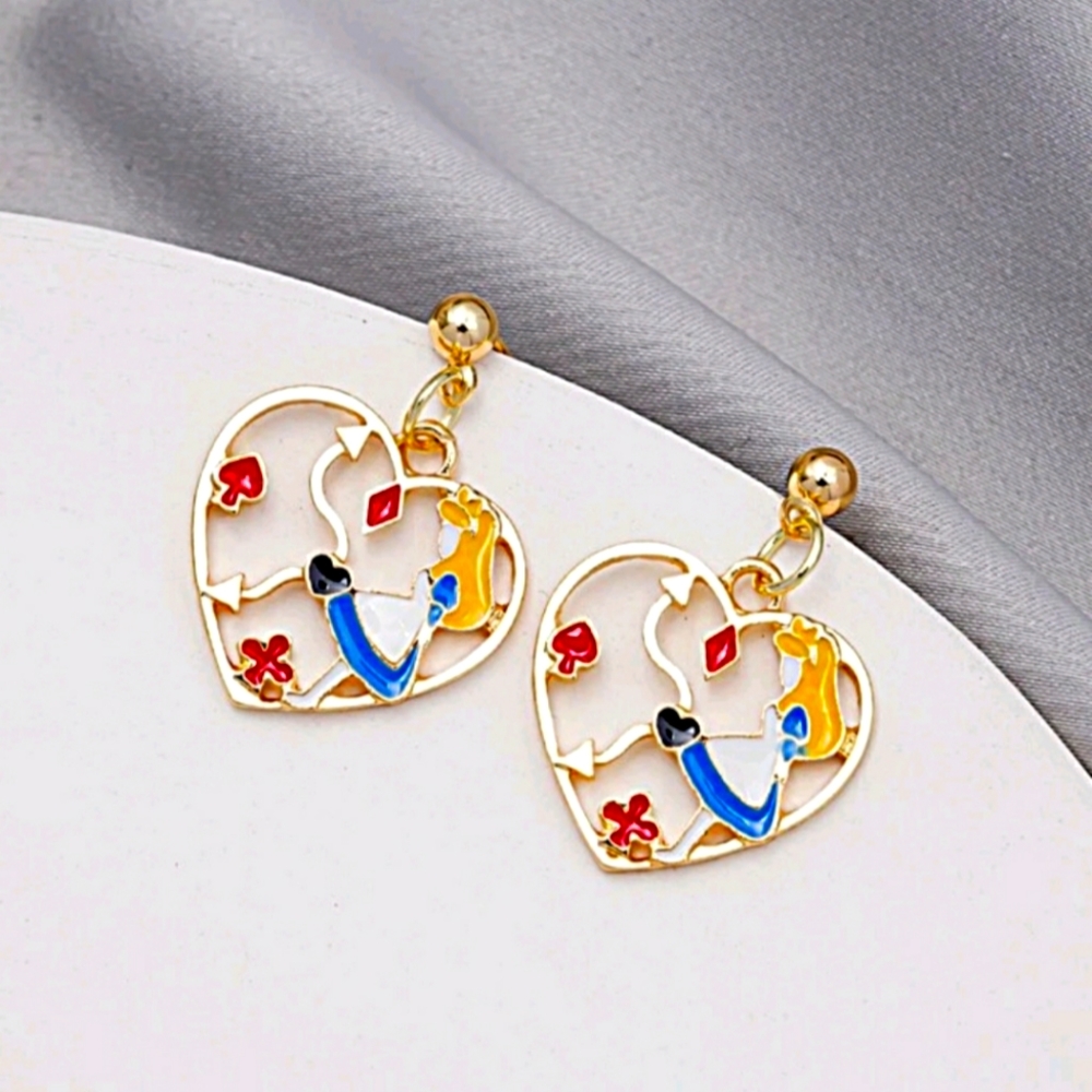 Alice in Wonderland Earrings